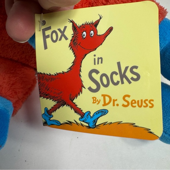 Kohls Cares plush Fox in Socks from the book, "Fox in Socks" by Dr Seuss. - Picture 11 of 16